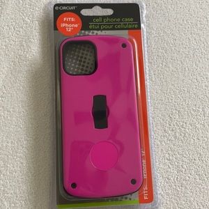 New iPhone 12 cell phone case pink